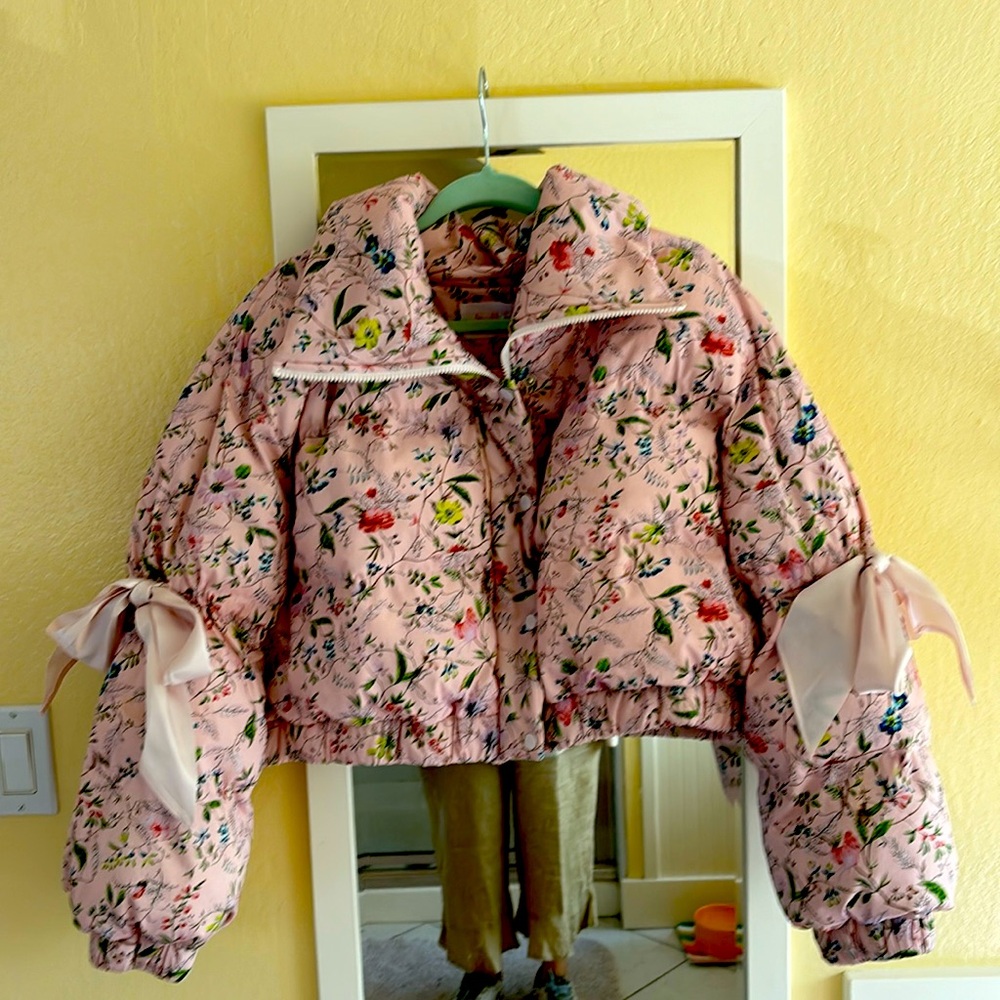 Selkie Puffy Printed Jacket